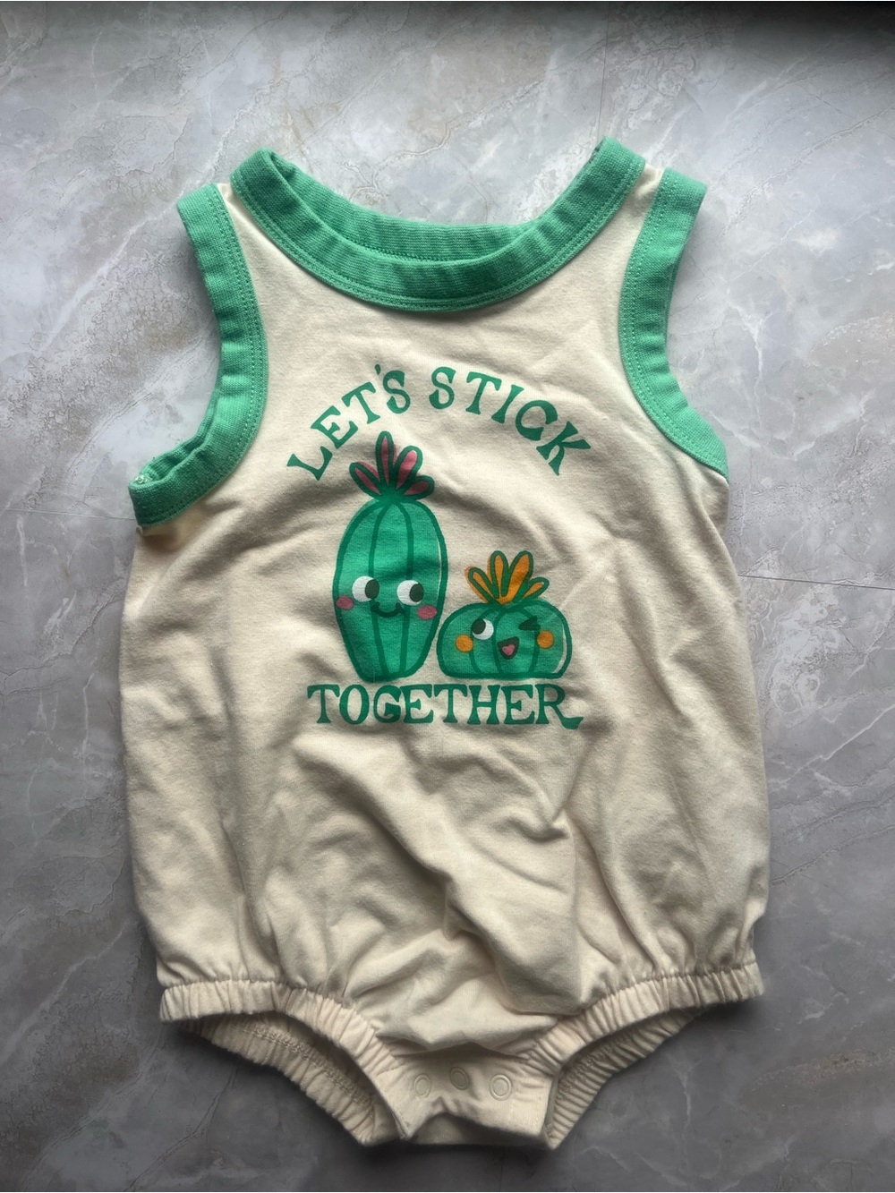 Cat and Jack tank top bodysuit 3-6 months